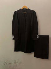 Black 2pc Emb “Lawn”