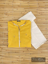 Yellow 2pc Emb LAWN