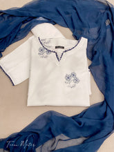 White 3pc Emb LAWN