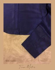 Blue 2pc “Silk Luxe” FLAT 40% OFF