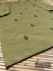 Green 2pc Khaddar